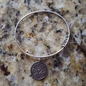 Alex and Ani Unity charm bracelet
